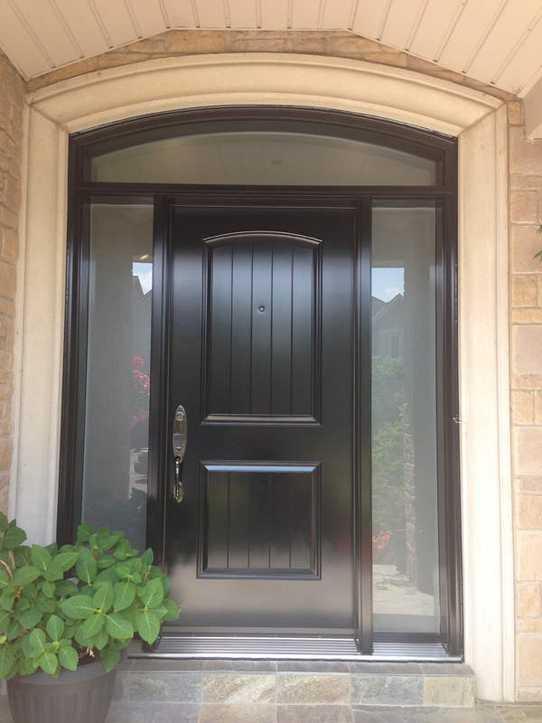 steel-door-installation-replacement-toronto-with-planks