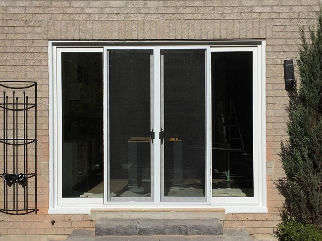 patio doors together