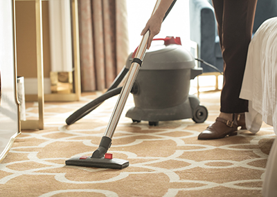 Working principle of vacuum cleaner