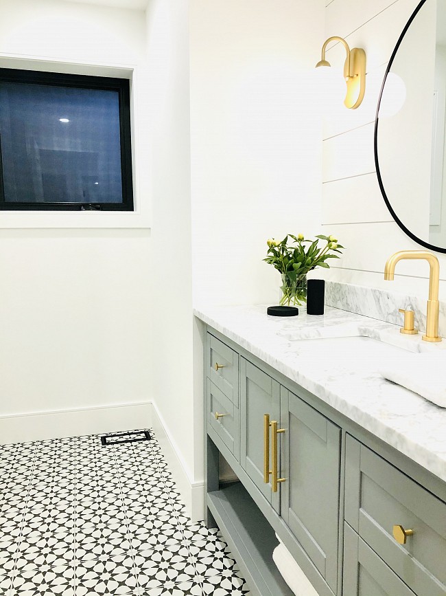 bathroom side window