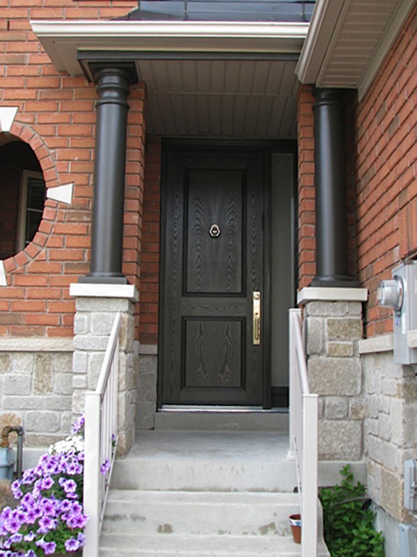 fiberglass-doors-installation-toronto-oak-grain