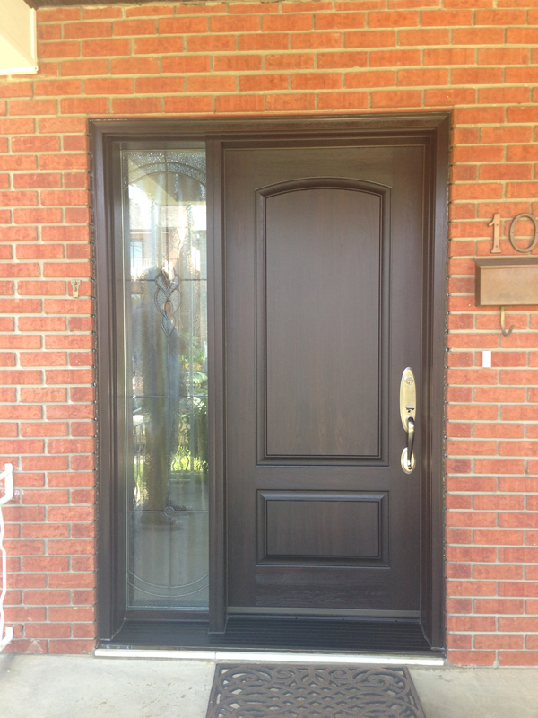 fiberglass-doors-installation-toronto-in-brick