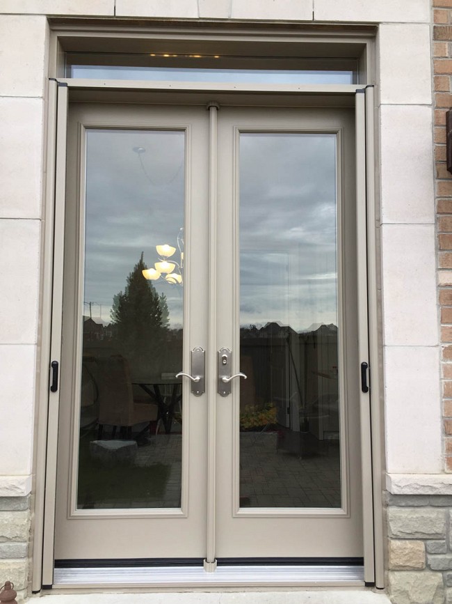 French doors cream