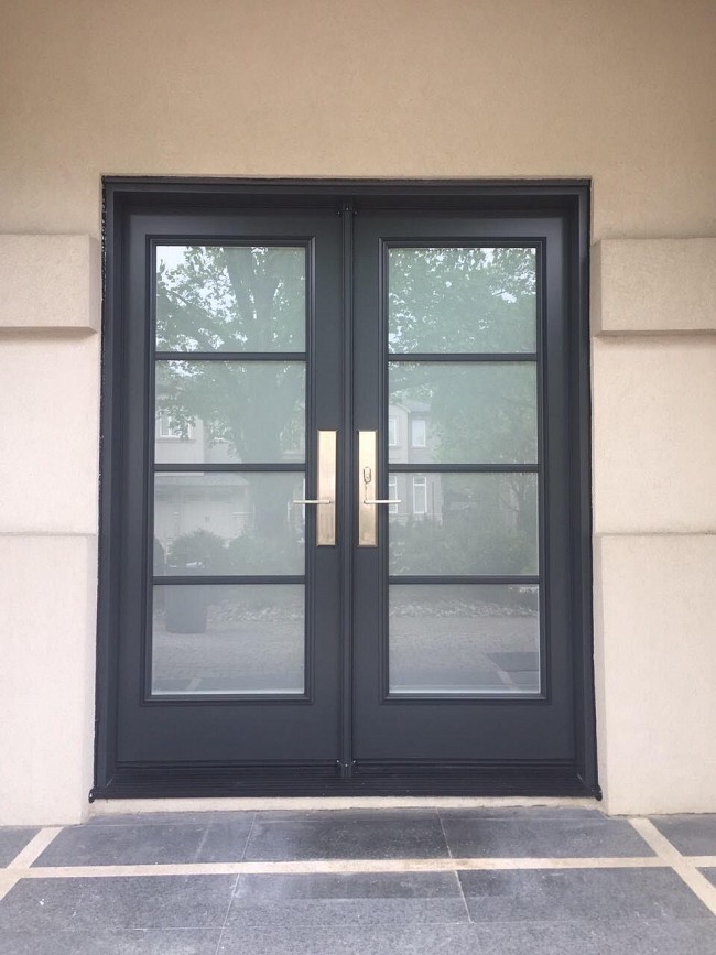 steel-door-installation-replacement-toronto-modern-garden