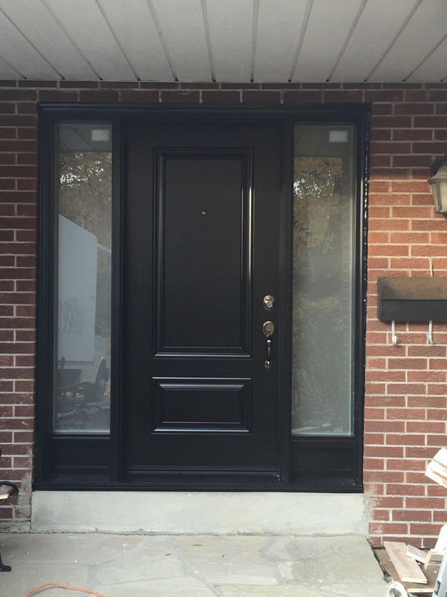 steel-door-installation-replacement-toronto-double-sidelight